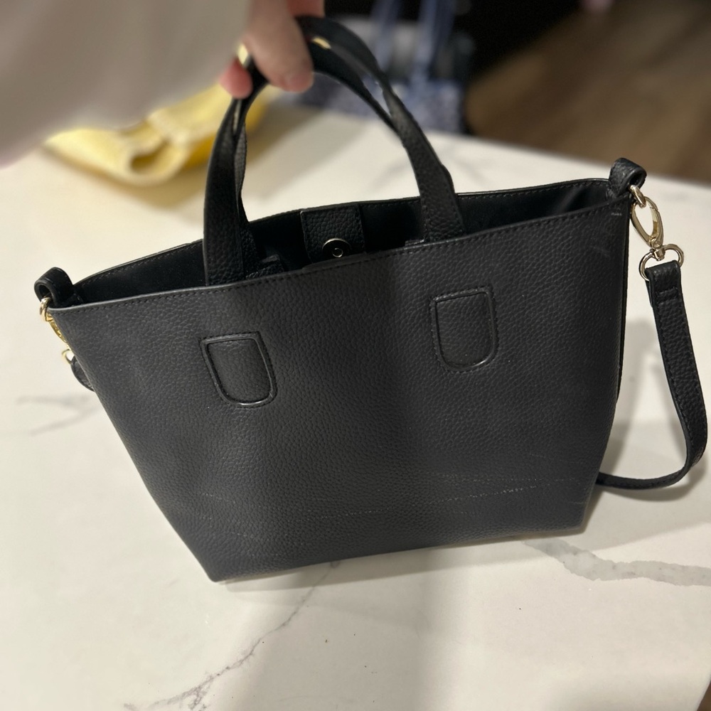 Classic Black Handbag - Brand New